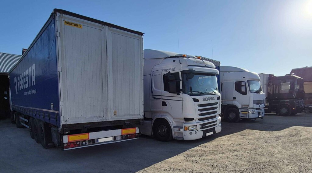 Wykonanie strony internetowej dla firmy transportowej